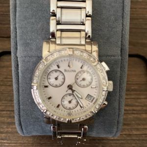 Bulova Diamond Bezel Watch